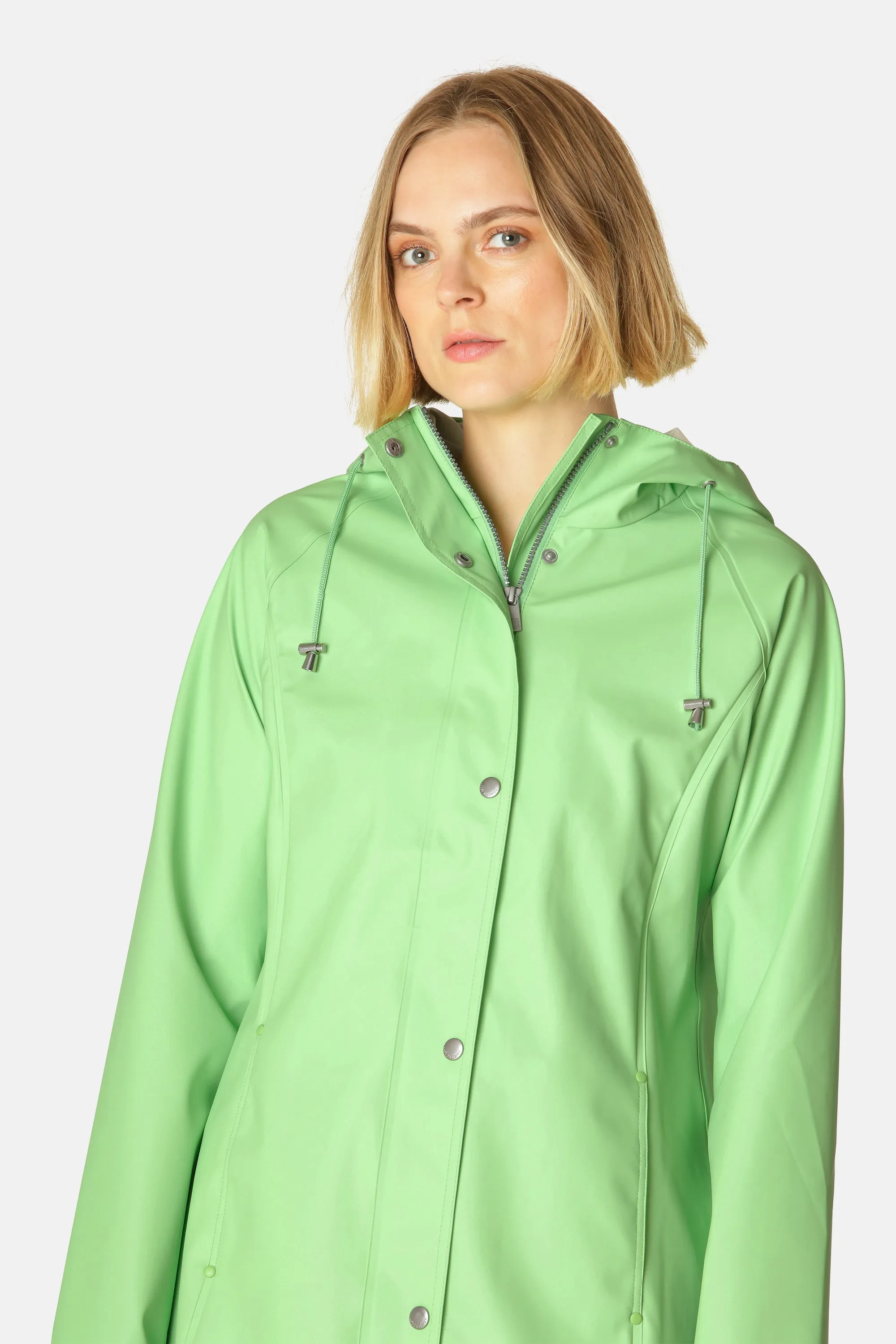 Raincoat - Bright Green sold by Ilse Jacobsen product image thumbnail 4