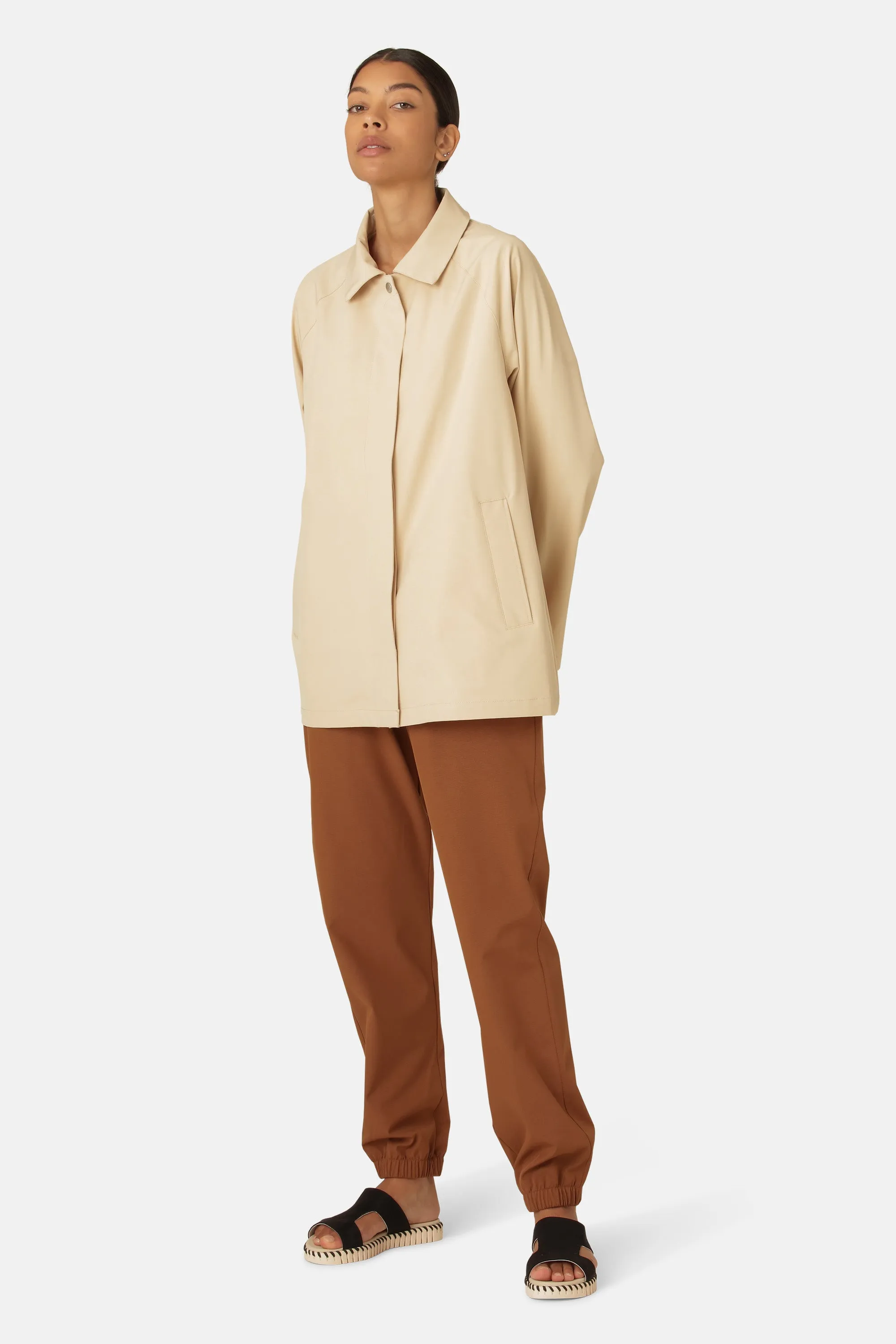 Rain jacket - Beige sold by Ilse Jacobsen