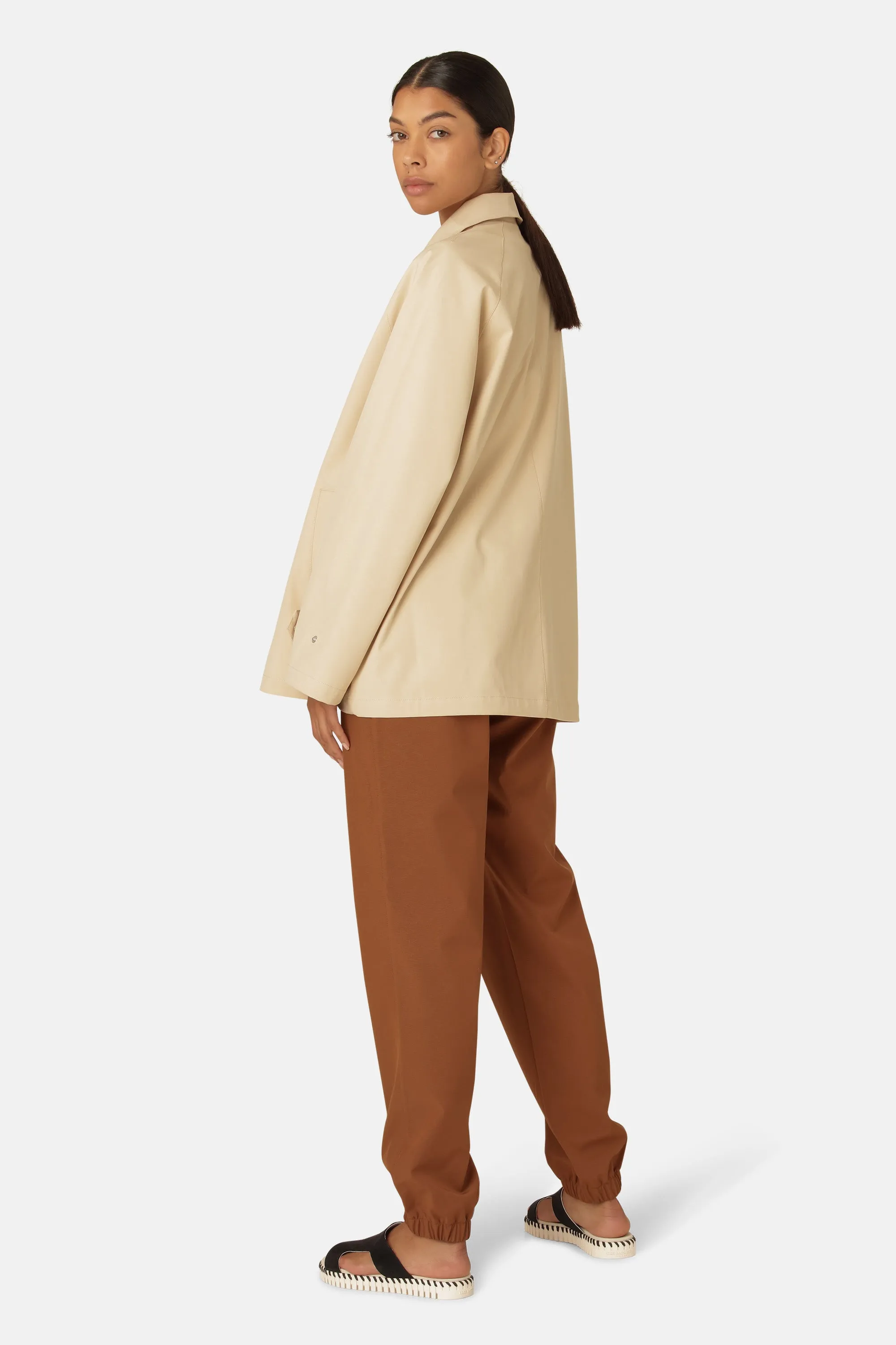 Rain jacket - Beige sold by Ilse Jacobsen product image thumbnail 3