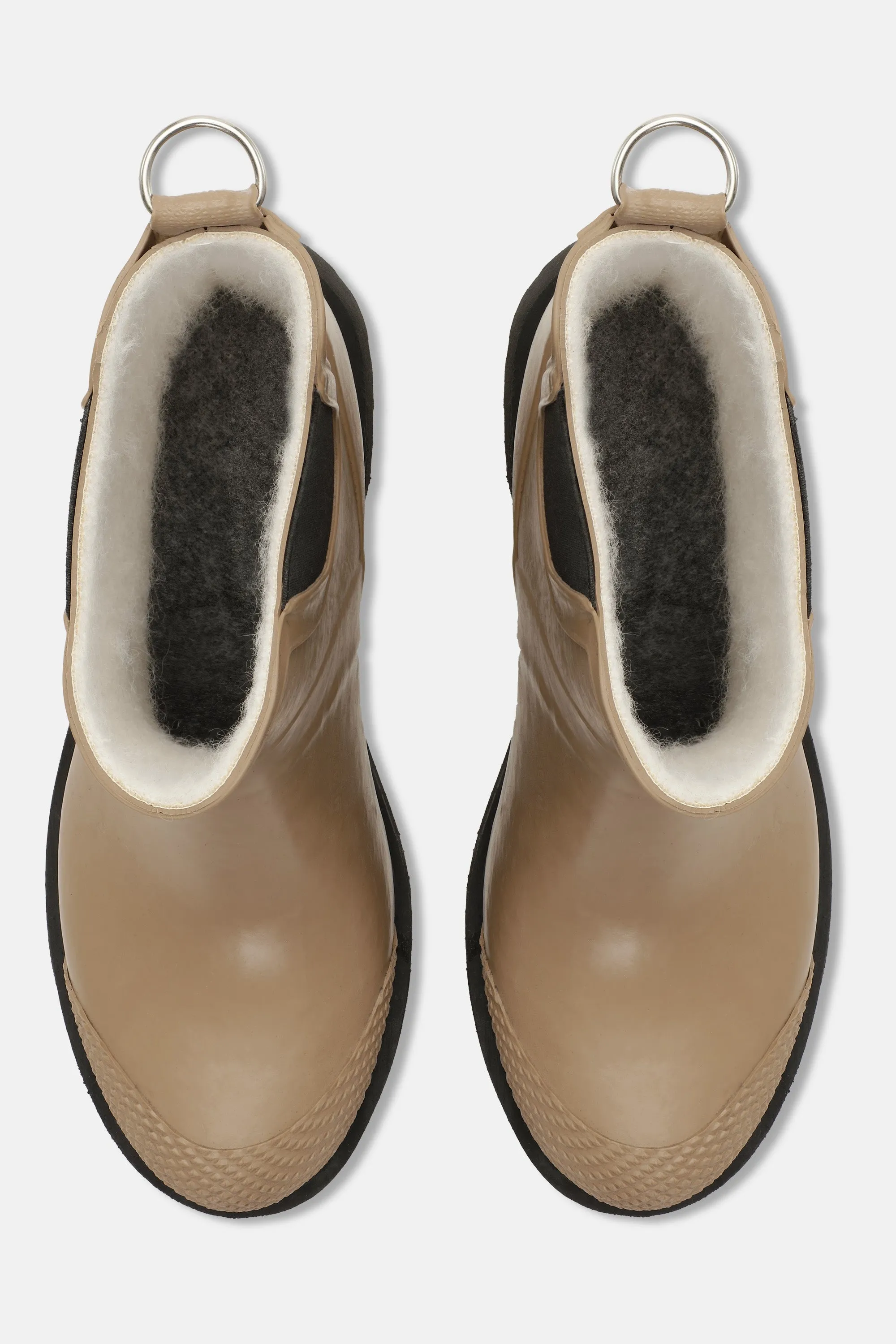 Short Rubber Boots With High Heel - Otter sold by Ilse Jacobsen product image thumbnail 5