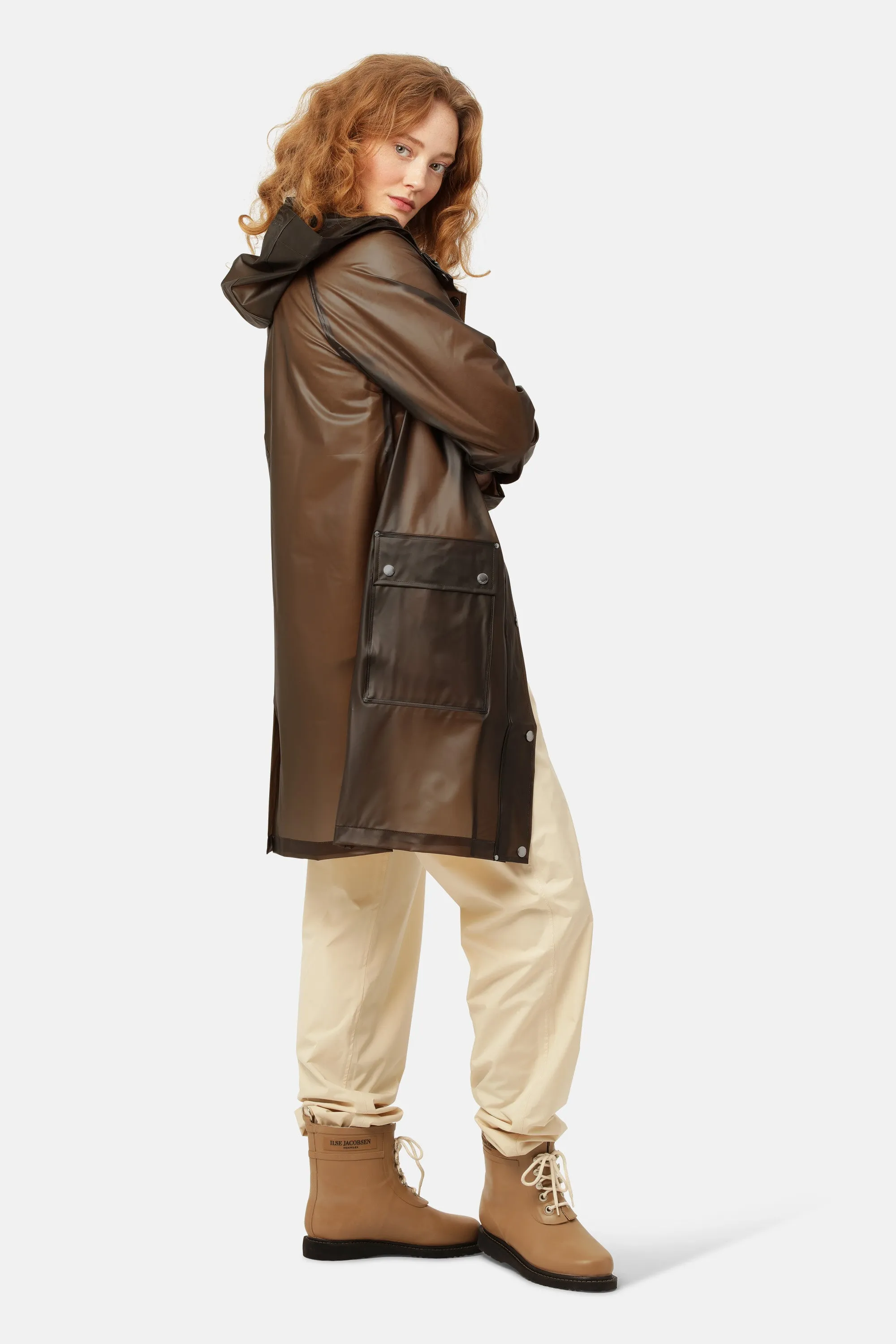 Raincoat - Otter sold by Ilse Jacobsen product image thumbnail 4