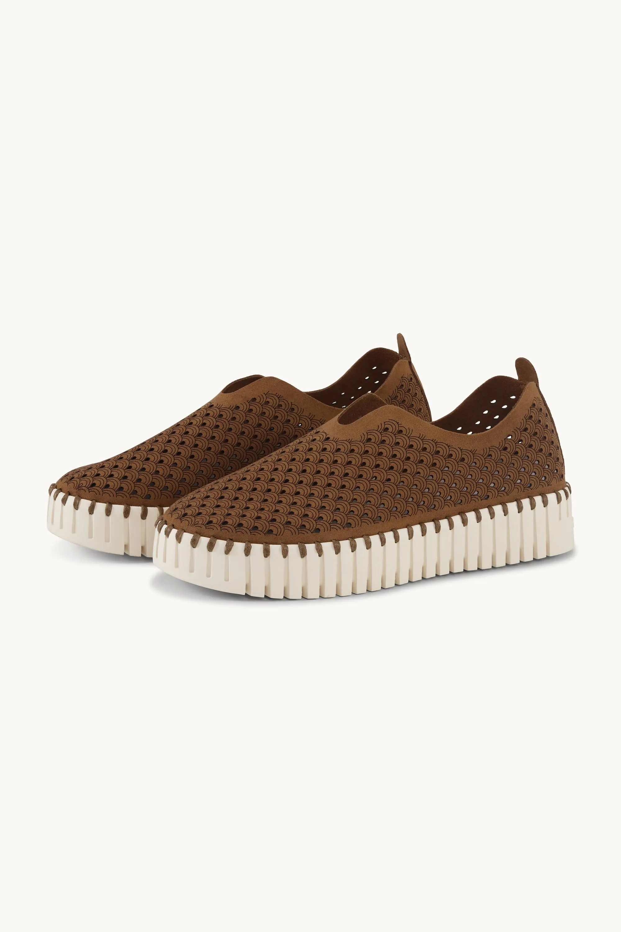 Platform Tulip Flats - Tannin sold by Ilse Jacobsen