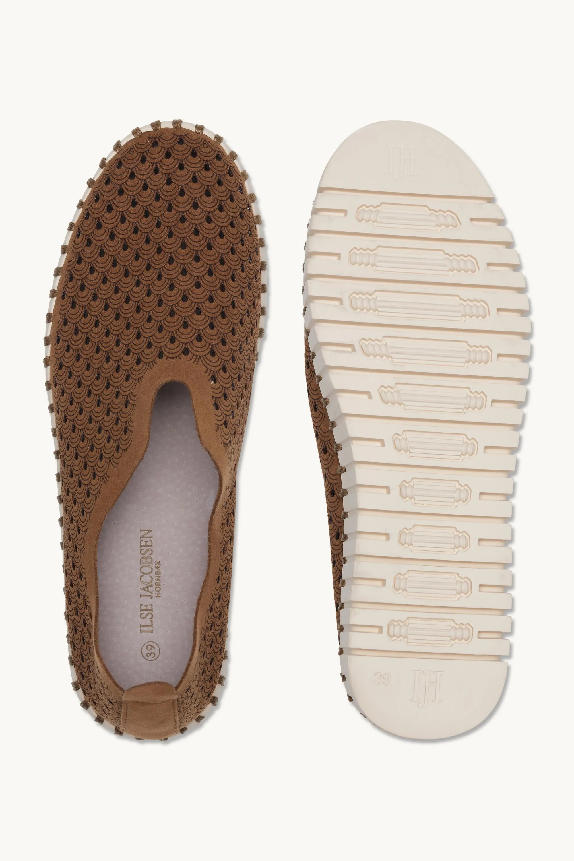 Platform Tulip Flats - Tannin sold by Ilse Jacobsen product image thumbnail 4