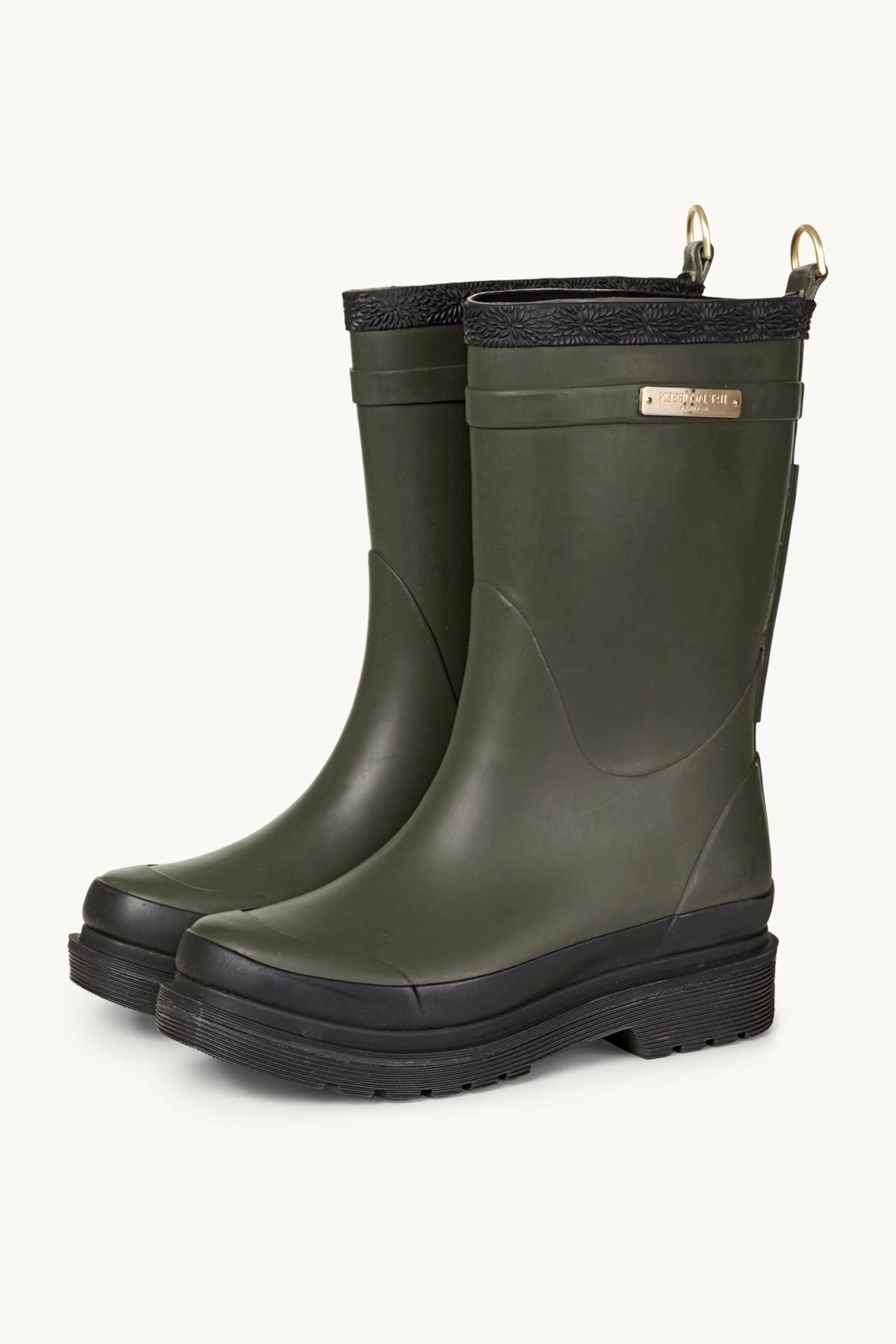3/4 Rubber Boots - Army sold by Ilse Jacobsen