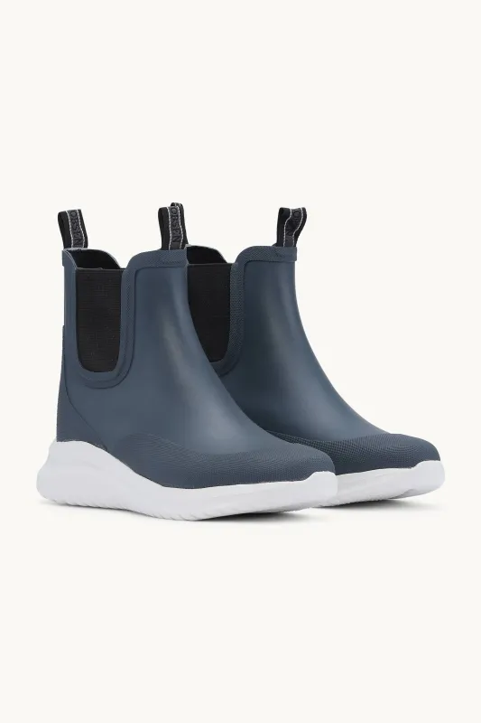Short Rubber Boots - Orion Blue made by Ilse Jacobsen