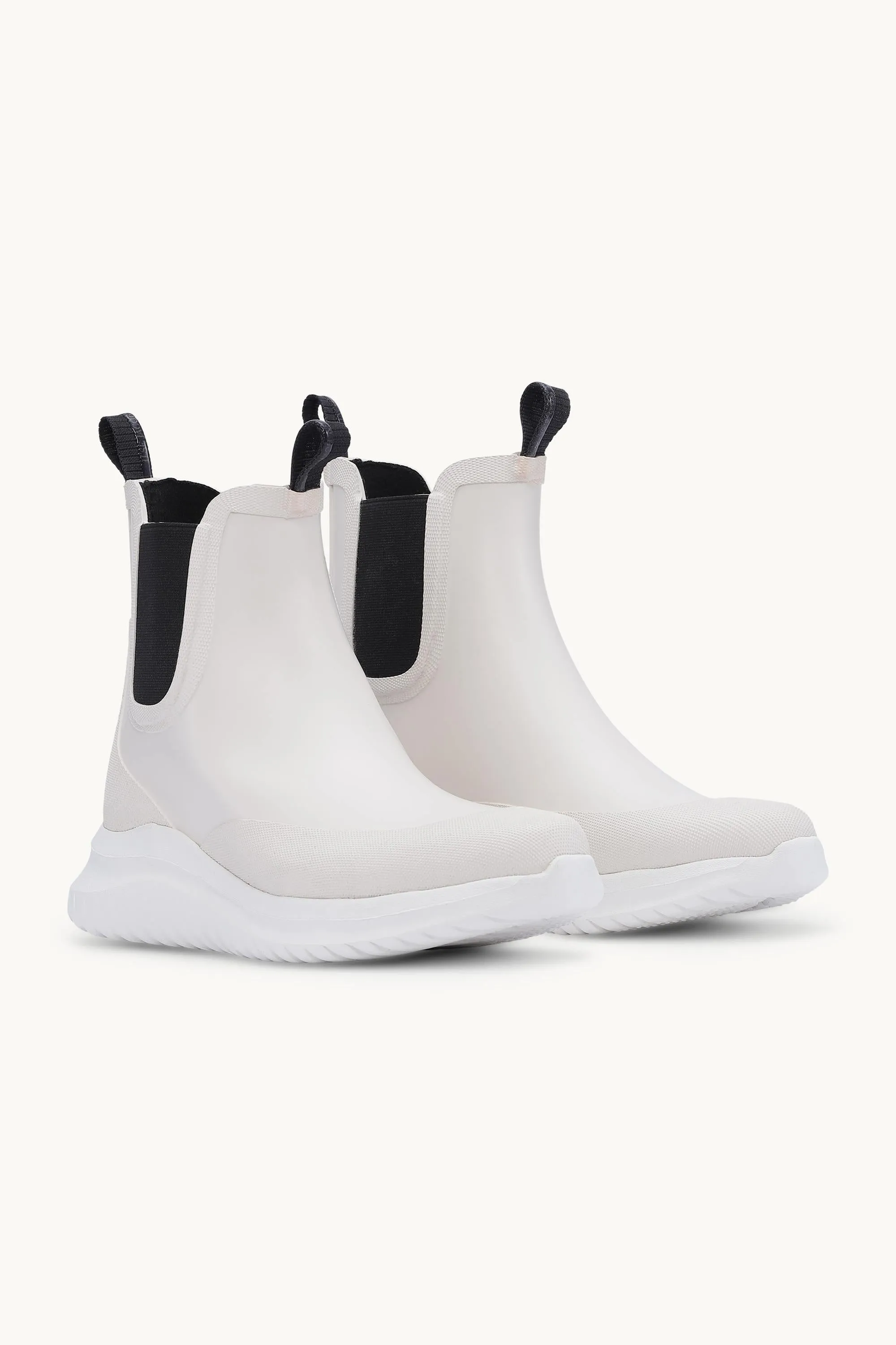 Short Rubber Boots - Milk Creme sold by Ilse Jacobsen