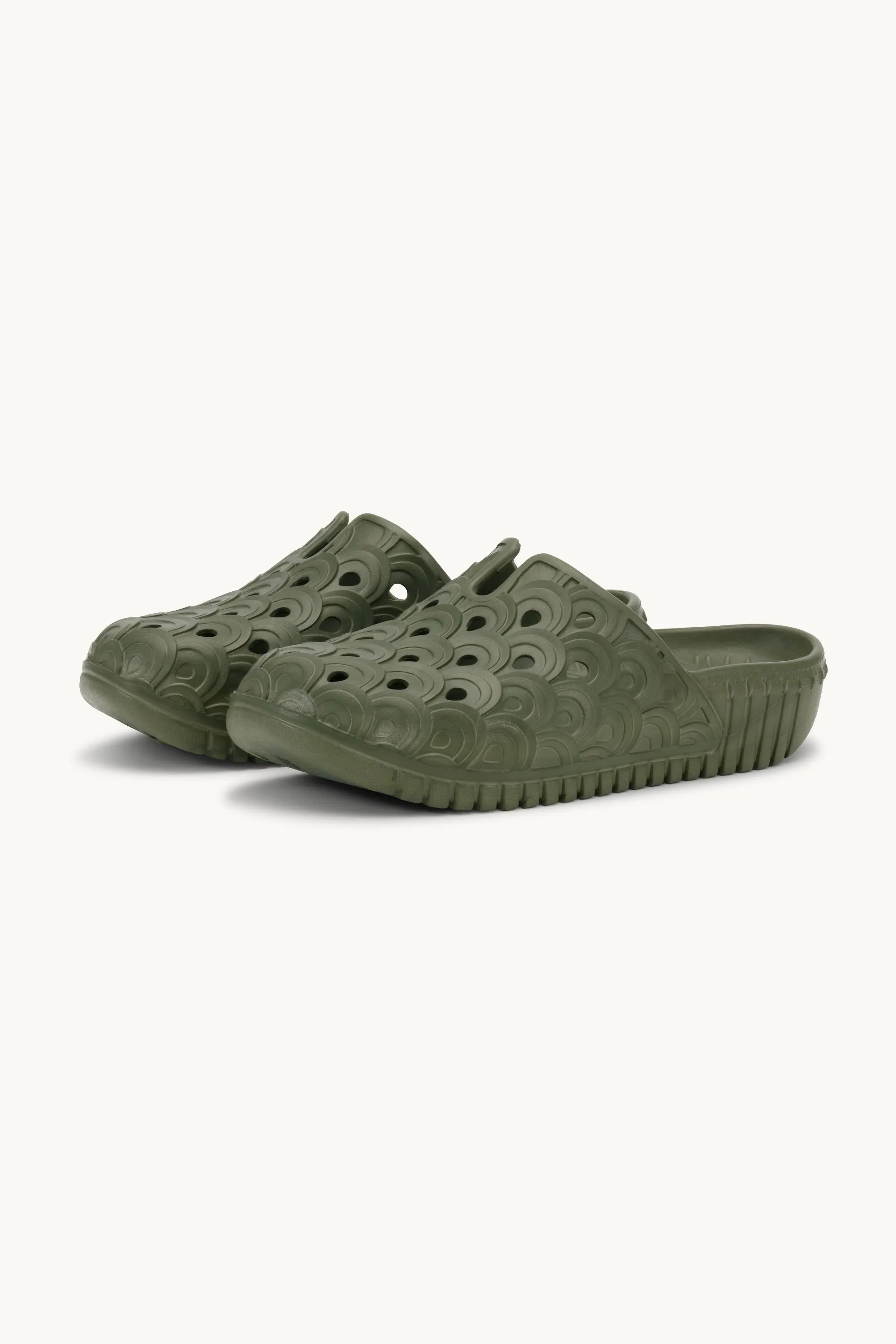 Slip-In Clogs - Army sold by Ilse Jacobsen