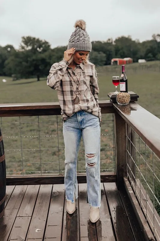 Cottage Whimsey Plaid Top sold by Impressions