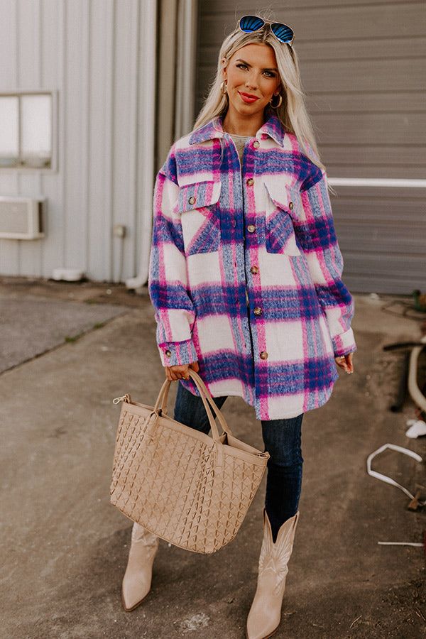 Cozy Memories Plaid Jacket sold by Impressions product image thumbnail 5