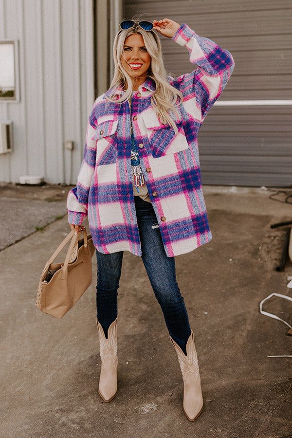 Cozy Memories Plaid Jacket sold by Impressions product image thumbnail 3
