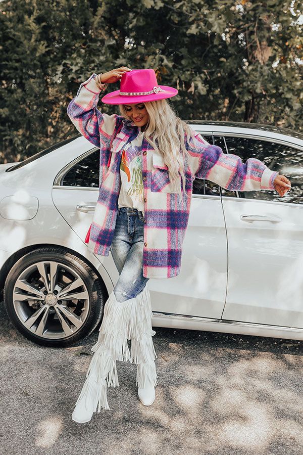 Cozy Memories Plaid Jacket sold by Impressions