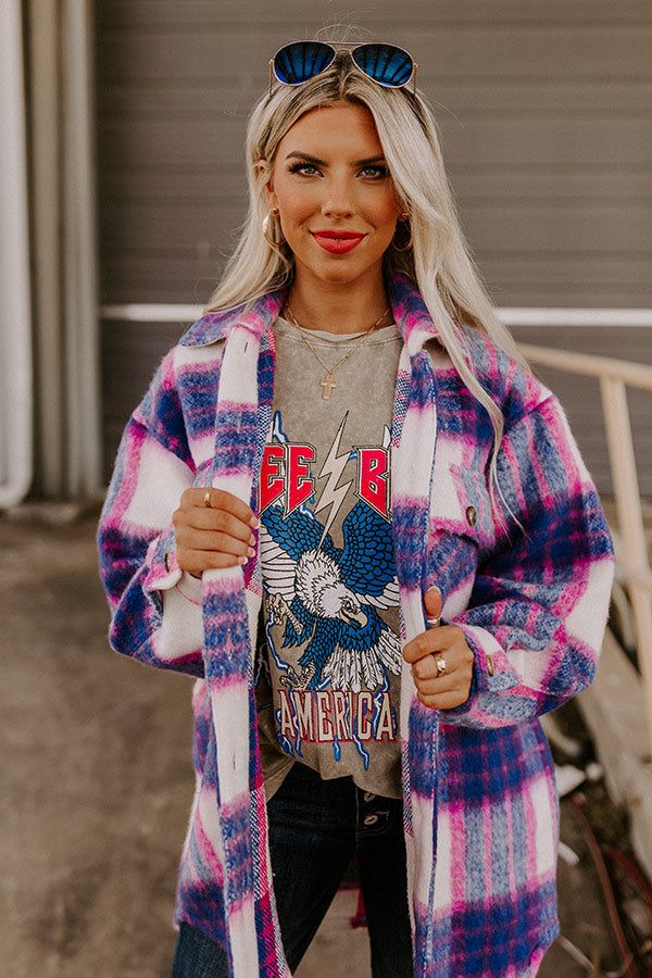 Cozy Memories Plaid Jacket sold by Impressions product image thumbnail 4