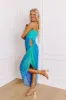 Santorini Moment Ruched Maxi Dress sold by Impressions