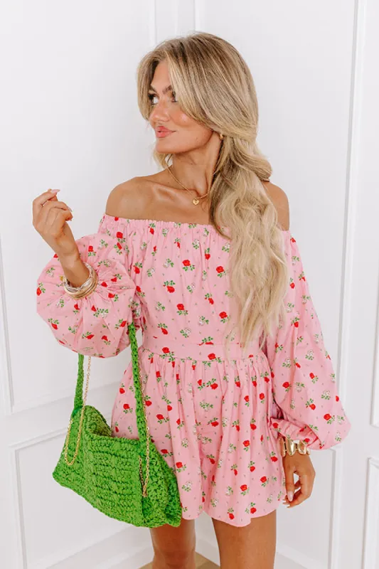 Secret Rose Garden Off Shoulder Romper sold by Impressions