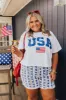 USA Pride Graphic Tee Curves sold by Impressions