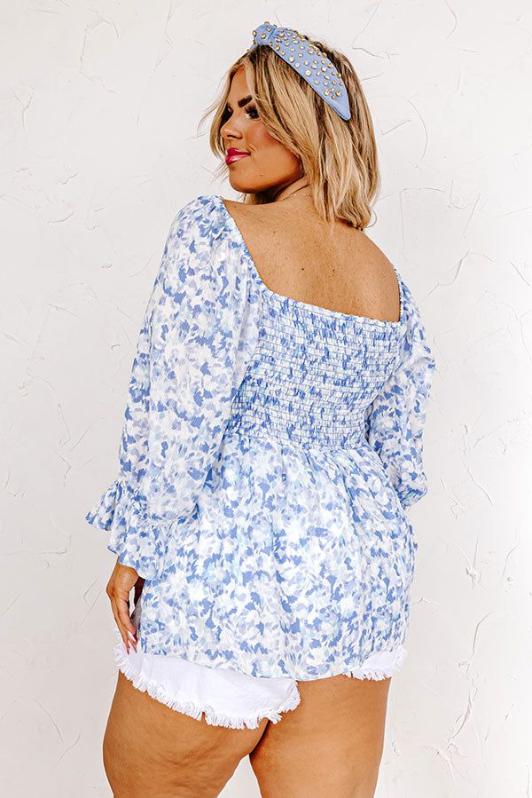 Moving To The Keys Top In Periwinkle Curves sold by Impressions product image thumbnail 3