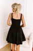 Stay Flirty Corset Mini Dress in Black sold by Impressions