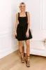 Stay Flirty Corset Mini Dress in Black sold by Impressions