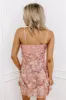 Floral Moment Embroidered Mini Dress in Blush sold by Impressions