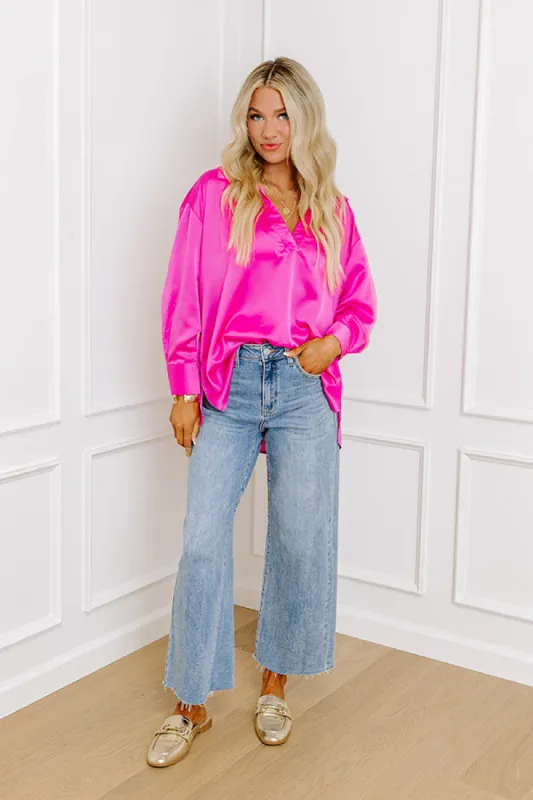 Just USA Roxanne High Waist Straight Leg Jean in Medium Wash sold by Impressions