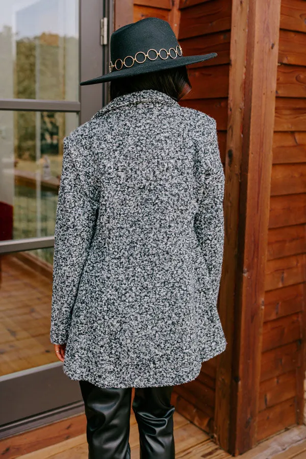 Escape The Chill Sherpa Coat In Black sold by Impressions product image thumbnail 4