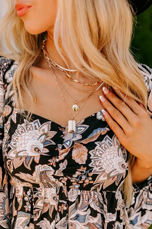 Feeling Luxurious Layered Necklace sold by Impressions