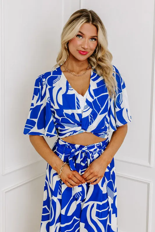 Amalfi Cruise Crop Top sold by Impressions