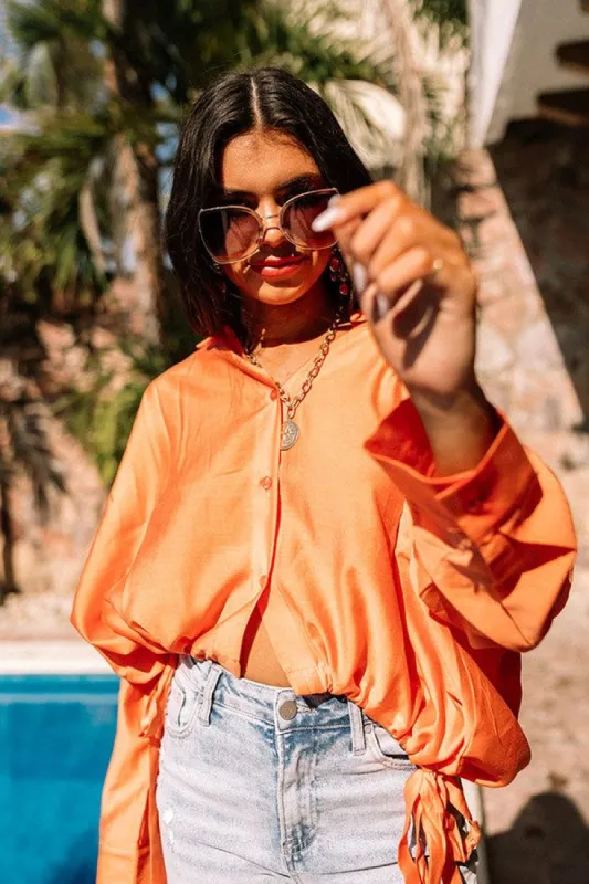 Heading To Paradise Sunnies In Brown sold by Impressions