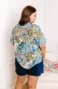 Chance Of A Lifetime Top in Navy Curves sold by Impressions