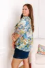 Chance Of A Lifetime Top in Navy Curves sold by Impressions