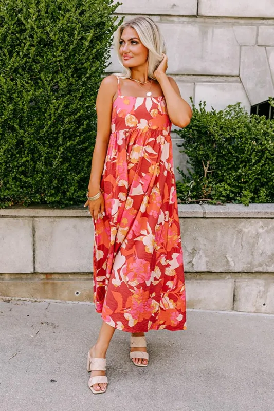 Hula Happiness Midi In Aurora Red sold by Impressions