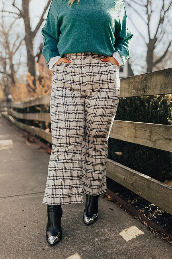 The Holtz High Waist Plaid Pants Curves sold by Impressions product image thumbnail 2