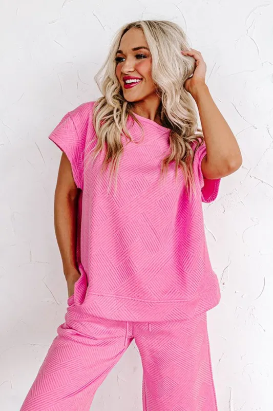 Lattes First Shift Top in Bubblegum Pink sold by Impressions