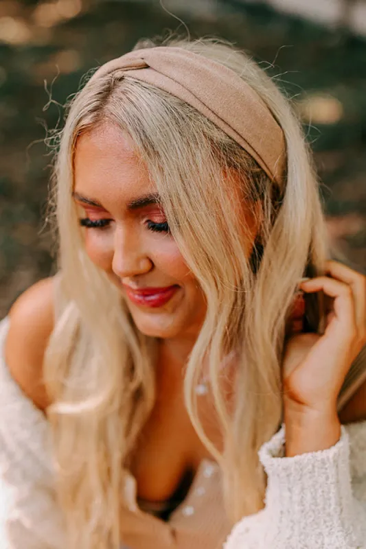 Eclipse Season Headband In Mocha sold by Impressions