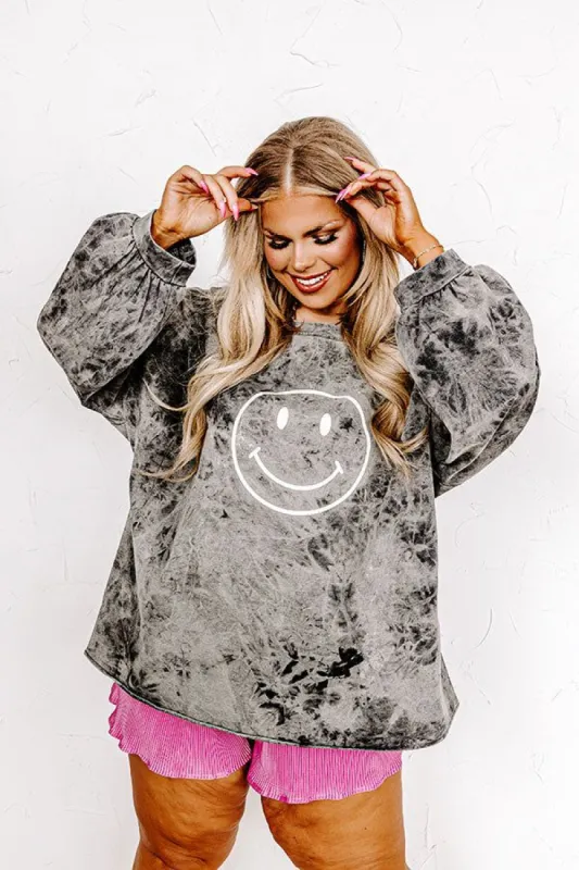 Saturday Smiles Sweatshirt Curves sold by Impressions