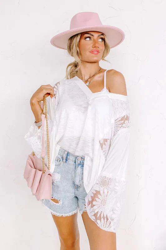 Tucson Market Knit Top in Ivory sold by Impressions