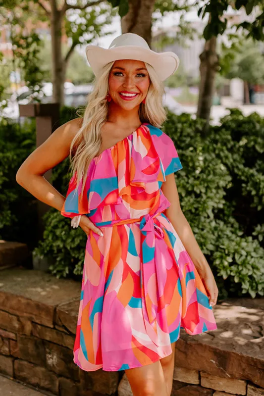 A Little Bit Flirty Mini Dress sold by Impressions