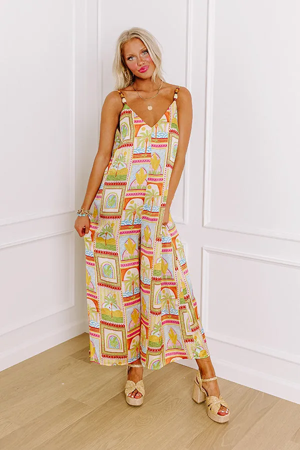 Island Spirit Satin Jumpsuit sold by Impressions