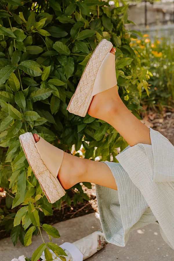 The Helen Platform Sandal in Gold sold by Impressions product image thumbnail 2