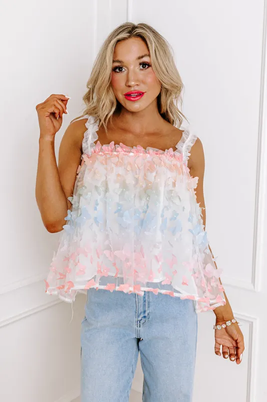 Flirty Frills Tank sold by Impressions