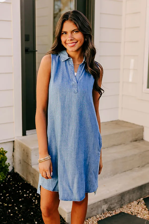 Cutie On The Coast Chambray Dress sold by Impressions product image thumbnail 2