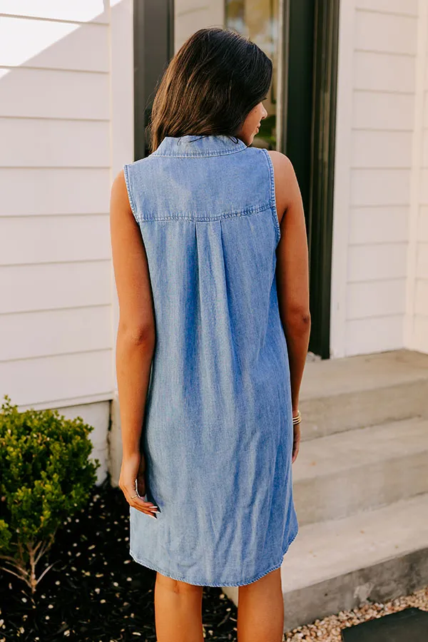Cutie On The Coast Chambray Dress sold by Impressions product image thumbnail 4