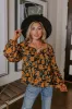 Garden Lovely Shift Top in Copper sold by Impressions