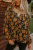 Garden Lovely Shift Top in Copper sold by Impressions