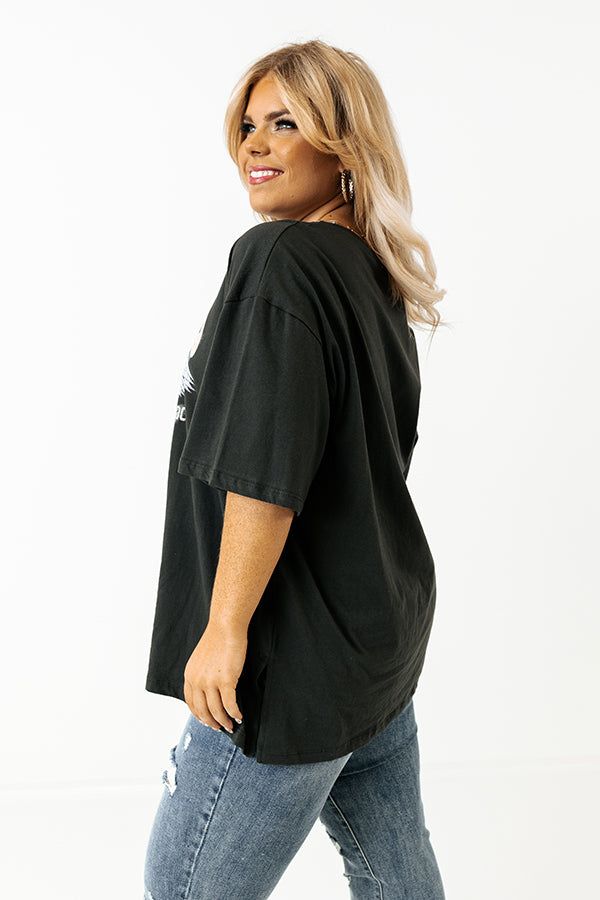 Dreamer World Tour Graphic Tee In Black Curves sold by Impressions product image thumbnail 4