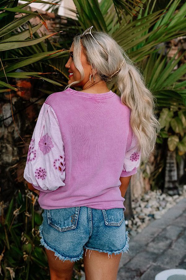 Never Out Done Embroidered Top sold by Impressions product image thumbnail 3