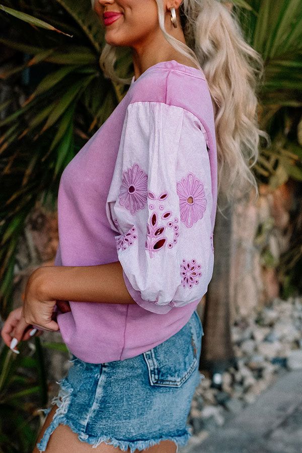 Never Out Done Embroidered Top sold by Impressions product image thumbnail 5