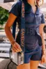 It's Gameday Beaded Bag Strap in Orange/Navy sold by Impressions