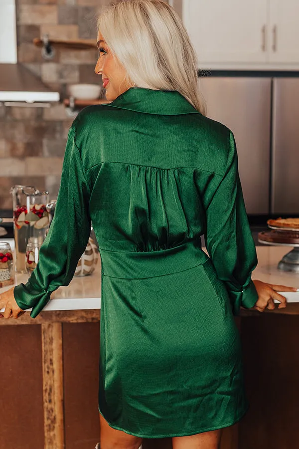 Forever First Class Wrap Mini Dress sold by Impressions product image thumbnail 3