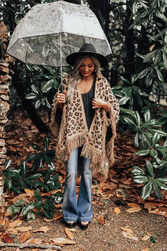 Salted Caramel Latte Poncho sold by Impressions